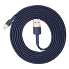 Дата кабель USB 2.0 AM to Lightning 2.0m 1.5A Cafule gold+blue Baseus (CALKLF-CV3) U1144439