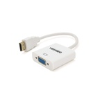 Перехідник HDMI M to VGA F 0.25m white VEGGIEG (YT-C-H-V1W) U1099543