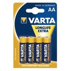 Батарейка AA Varta Longlife Extra * 4 Varta (04106101414) ET07736
