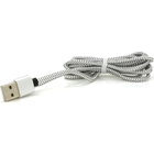 Дата кабель USB 2.0 to Lightning 2.0m 2A magnetic nylon silver Pipo (18169) U1099745