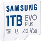 Карта пам'яті Samsung 1TB microSDXC Class UHS-I U3 V30 A2 EVO Plus + SD Adapter (MB-MC1T0SA/EU) U1022960