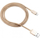Дата кабель USB 2.0 AM to Lightning 1.0m MFI Golden CANYON (CNS-MFIC3GO) U0418075