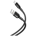 Дата кабель USB 2.0 AM to Type-C 1.0m NB212 2.1A Black XO (XO-NB212c-BK) U0806431
