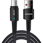 Дата кабель USB 2.0 AM to USB-C 0.5m 6A Essager (EXCT-CGB01) U1143389