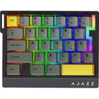 Клавіатура Ajazz AK029 Ice Island Magnetic Switch USB UA Black/Yellow (AK029-I-BY) U1203767