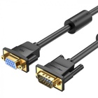 Кабель мультимедійний VGA M to VGA F 5.0m black Vention (DAGBJ) U1167879