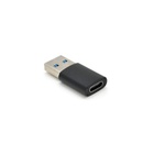 Перехідник USB 3.0 M to USB-C F black VEGGIEG (TC-106) U1099883