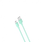 Дата кабель USB 2.0 AM to Micro 5P 1.0m 2.4A green XO (NB156-M-GR) U1093055