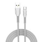Дата кабель ColorWay USB 2.0 AM to Micro 5P 1.0m line-drawing white (CW-CBUM028-WH) U0485445