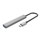 Концентратор Orico Type-C to USB3.0, 2xUSB2.0, TF (AH-12F-GY-BP) (CA913541) U0789565