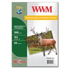 Бумага WWM A4 (SG260.25) M010934
