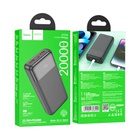 Батарея універсальна HOCO 20000mAh, PD/20W, 22.5W, Black (J121A / 42069) U1136357