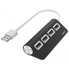 Концентратор Hama 4 Ports USB 2.0 Black/White (00200119) U0535908