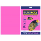 Бумага Buromax А4, 80g, NEON crimson, 20sh (BM.2721520-29) U0576860