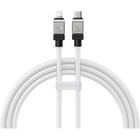 Дата кабель USB-C to Lightning 2.0m CoolPlay Fast Charging 20W white Baseus (CAKW000102) U1064109