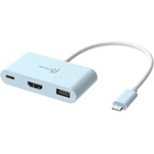 Концентратор J5create USB-C 3-in-1 1xHDMI + 1xUSB 3.2 + 1xUSB-C PD100W blue (JCA379EC-N) U1191680