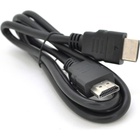 Кабель мультимедійний HDMI M to HDMI M 1.0m V1.4 black Merlion (YT-HDMI(M)/(M)HSP-1m) U1084962
