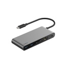 Концентратор Belkin USB-C 8-in-1 2xUSB 3.2 + 2xUSB-C PD100W + HDMI 2.0 4K60Hz + RJ45 2.5Gbps + SD/microSD (INC024HQSGY) U1199297