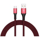Дата кабель USB 2.0 AM to Type-C 1.0m Jagger T-C814 Red T-PHOX (T-C814 red) U0419307
