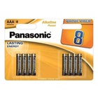 Батарейка AAA Alkaline Power лужна 8pcs Blister Panasonic (LR03T/8B) U1204027