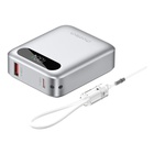 Батарея універсальна Choetech 10000mA, 22.5W, PD, QC, silver (B860-CCSL) U1200309