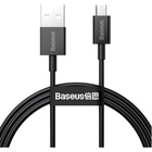 Дата кабель USB 2.0 AM to Micro 5P 1.0m 2A black Baseus (CAMYS-01) U1089312