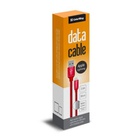 Дата кабель ColorWay Кабель Colorway USB - Apple Lightning 2.1А 1м червоний (CW-CBUL004-RD) U0378672