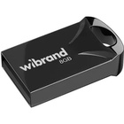 USB флеш накопичувач Wibrand 8GB Hawk Black USB 2.0 (WI2.0/HA8M1B) U0933767
