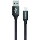 Дата кабель USB 2.0 AM to Type-C 1.0m 2.1А black ColorWay (CW-CBUC003-BK) U0345504