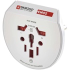 Перехідник Travel Adapter EU to USA,GB,JP,CN,AU,DE,HU,SI CZ,SK,PL EMOS (P0055N) U1134270