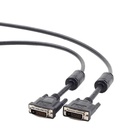 Кабель мультимедийный DVI to DVI 24+1pin, 1.8m Cablexpert (CC-DVI2-BK-6)