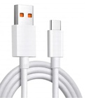 Дата кабель USB 2.0 AM to USB-C 1.0m 6A white Dengos (PLS-TC-6A-WHITE) U1094308