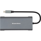 Концентратор PowerPlant USB-C to 2xUSB 3.0, 1xUSB 2.0, 1xType-C (PD), HDMI, SD, RJ45 (CA913497) U0789586