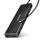 Концентратор AXAGON USB-C to 7xUSB 3.0 black (HUE-F7C) U1124314