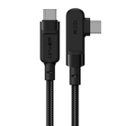 Дата кабель USB-C to USB-C 2.0m 5A 100W nylon C5-03 black Acefast (6974316281016) U1067383