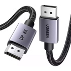 Кабель мультимедійний DisplayPort M to DisplayPort M 5.0m 8K60Hz 32.4Gbps black Ugreen (45039) U1182328