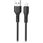 Дата кабель USB 2.0 AM to USB-C NB230-AC black XO (NB230-AC.black) U1071105