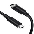 Дата кабель USB-C to USB-C 0.8m USB 4 100W 40Gbps 8K60Hz Choetech (XCC-1028) U0855785