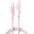Дата кабель USB-C to USB-C NBQ265B-CC pink XO (NB-Q265B-CC.pink) U1071100