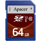 Карта памяти Apacer SDXC UHS-I Class10 64GB RP (AP64GSDXC10U1-R)