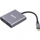 Переходник Maxxter USB-C to 2 HDMI 2 display (V-CM-2HDMI) U0601236