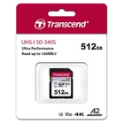 Карта пам'яті Transcend 512GB SD class 10 UHS-I U3 4K (TS512GSDC340S) U0874209