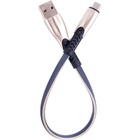 Дата кабель USB 2.0 AM to Micro 5P 0.25m gray Dengos (PLS-M-SHRT-PLSK-GREY) U0813007