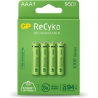 Акумулятор Gp AAA 950mAh ReCyko (1000 Series, 4 battery pack) (100AAAHCE-EB4 / 4891199186585) U0859302