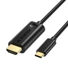 Кабель мультимедийный USB-C to HDMI 3.0m 4K 30Hz Choetech (XCH-0030BK) U0792641