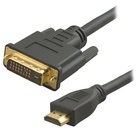 Кабель мультимедийный HDMI to DVI 18+1pin M, 3.0m Cablexpert (CC-HDMI-DVI-10) U0103717