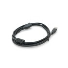 Дата кабель USB 2.0 AM/AF 1.0m black VEGGIEG (YT-AM/AF-V-U105) U1083388