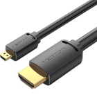 Кабель мультимедійний HDMI to HDMI Micro 3.0m V2.0 4K 60Hz18Gbps HDR Dolby Vention (AGIBI) U1031448