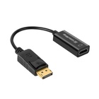 Перехідник HDMI F to DisplayPort M 4K30Hz black ColorWay (CW-AD-DPHD) U1155390