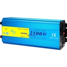 Автомобільний інвертор 12/220V 2500Вт, з функцією ДБЖ, чиста синусоїда Choetech (INV-C2500WUPS-EU) U1206141